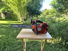 Husqvarna T540XP III Pro Series Top Handle 16" Chainsaw runs great!