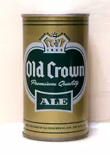 OLD CROWN ALE S/S beer can