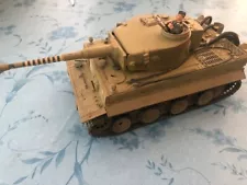 WW2 German Tiger Tank, Built Model Kit