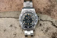 Vintage 1963 Tudor Submariner ref. 7928 “PCG Case, Patina Dial”