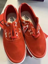 Vans Vault Wtaps Era 11.5 Orange Syndicate Blends DEFCON Rare Vtg Japan Box Logo