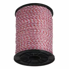 Ultra-Low Resistance Wire 500M Electric Fence Electric Rope for Pig Horse9494