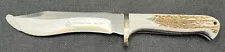 Puma SGB Buffalo Hunter Stag Knife with Leather Sheath 6817200S New in Box