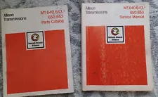 Allison Transmissions MT 640, 643, 650, 653 Service Manual & Parts Catalog