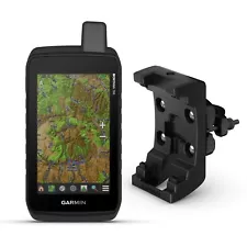 Garmin Montana 700 GPS w/ Bicycle Handlebar Mount Bundle 010-02133-00