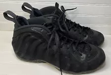 Nike Air Foamposite One Premium Triple Black 2014 Size 14