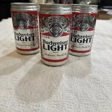 Lot Of 3 Vintage 80s Budweiser Light First Edition Not For Sale 12oz Cans