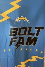 Los Angeles Chargers "BOLT FAM” blanket - 2023 Season Ticket holder gift