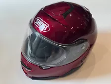 SHOEI NEOTEC II Modular Helmet - RED - LARGE - USED