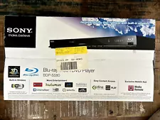 Sony BDP-S580 Network Blu-Ray/DVD Player Built In Wireless NEW Factory Sealed