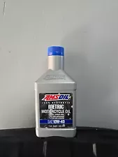 Amsoil Metric Synthetic Motorcycle Oil Honda Yamaha BMW Triumph Suzuki 10W-40