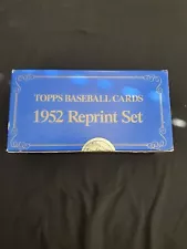 1983 Topps 1952 Reprint Series Complete Set Sealed Mantle Robinson Mathews Rare!