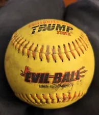 Trump EVIL-BALL ASA Softball "Gag Gift"