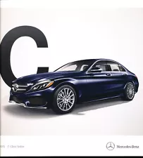 2015 Mercedes Benz C-Class C300 C400 32-page Dealer Car Sales Brochure Catalog