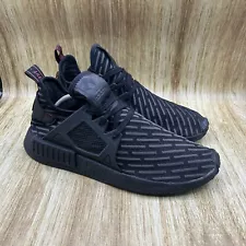 Adidas NMD XR1 PK Men’s Size 12 Triple Black Running Shoes Sneakers BA7214