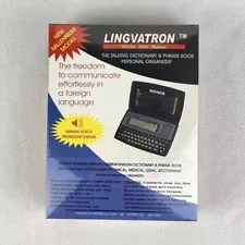 Lingvatron Electronic Dictionary 7000 Deluxe Hebrew New Millennium Model Pocket