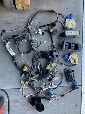 1996-2000 Honda Civic Sedan Door Wiring Harness And Misc. Parts OEM