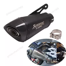 For BMW S1000RR 2010-2014 S1000R 2010-2016 Slip-on Muffler 60.5mm Exhaust Pipe (For: 2010 S1000RR)