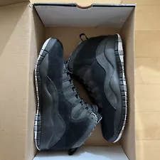 BRAND NEW Nike Jordan Retro 10 "Stealth" Black Grey White 310805-003 Size 9 ✅