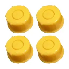 KP37 - PACK OF 4 BLITZ YELLOW SPOUT CAP FITS SELF-VENTING GAS CAN SPOUTS