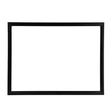 U Brands Magnetic Dry Erase Whiteboard Black MDF Frame 23" x 17" (307U00-01)