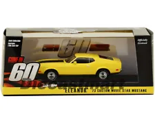 1973 FORD MUSTANG MACH 1 ELEANOR GONE IN 60 SIXTY SECONDS 1:43 GREENLIGHT 86412