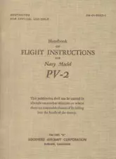 NOVEMBER 1,1944 PV-2 HARPOON FACTORY PILOTS FLIGHT MANUAL AIRCRAFT HANDBOOK-CD