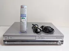 Panasonic DMR-EH75V DVD VHS VCR HDD Combo Player w/Remote Tested Free Shipping