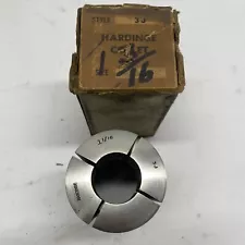 Hardinge 3J Round Collet size 1 1/16" New Old Stock CNC Lathe