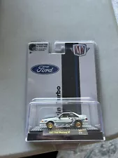 M2 Machines CHASE 87 1987 Ford Mustang GT Cobra Jet Twin Turbo Car 1/650