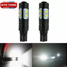 NEW 2x 50W 921 912 T10 T15 LED 6000K HID White Backup Reverse Lights For CREE