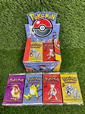 BOX FRESH 1999 Pokemon Base Set 2 Booster Pack FACTORY SEALED WOTC