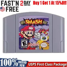 Super Smash Bros Video Game Cartridge Console Card For Nintendo N64 US Version