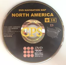 LEXUS VERSION12.1 UPDATE 07 2008 2009 ES350 NAVIGATION DATA MAP DVD GENE 5 2012