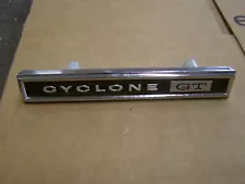 NOS OEM Ford 1970 1971 Mercury Cyclone GT Dash Emblem Ornament Trim Badge