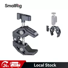 SmallRig Camera Mount Clamp Super Clamp with 1/4"-20, 3/8"-16 Load 3.5KG- 3755B