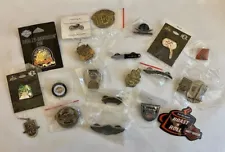 SALE!!! - HARLEY DAVIDSON - 20 PINS, BRAND NEW, OLD STOCK