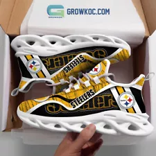 Pittsburgh Steelers NFL Clunky Sneakers Max Soul Shoes