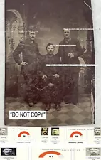 AUTHENTIC” Doc Holliday, Wyatt Earp, Warren Earp Tintype Photo. 88% Match + Nice