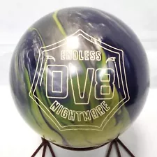 DV8 Endless Nightmare Bowling Ball RETIRED Purple Silver Yellow Swirl 14 LB