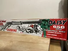 Red Ryder Carbine Daisy 650 Shot "A Christmas Wish" BB Gun with Compass VHTF!!