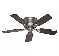 Hunter 51060 42 inch Ceiling Fan with Pull Chain - Antique Pewter