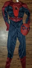 Marvel Amazing Spiderman Costume Muscles with Hard Mask 2012 Hasbro *