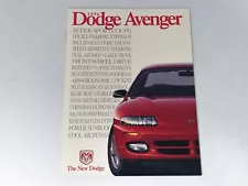 1996 DODGE AVENGER SALES BROCHURE CATALOG IN EXCELLENT CONDITION