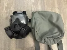 USGI Avon M50 Gas Mask with Training Filters and Carrying Bag Medium