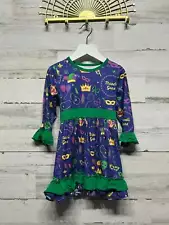 Girls Size 3t Mardi Gras Dress - Good Used Condition