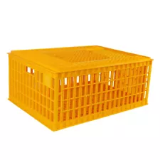 Poultry Carrier Crate Poultry Chicken Transport Coop Crate Cage Plastic Transpor