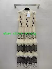 2024 new Hot sales woman hot Sexy Model New product Runway show dress SMLXL