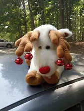 ð¥ð¥DAN DEE COLLECTORS CHOICE DOG WITH ANTLERS ON SALE FOR $25❤️ Plays Songs