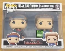 Funko POP [2 Pack] Billy and Tommy (Halloween) Marvel Wandavision 2021 Vaulted